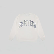 Load image into Gallery viewer, LETTERMAN CREW WHITE